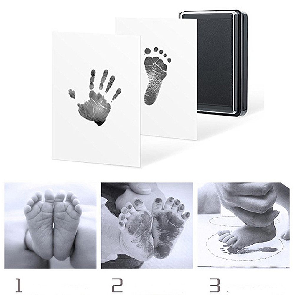 Footprint Ink Kit - 친환경 베이비 케어 무독성 핸드프린트 발자국