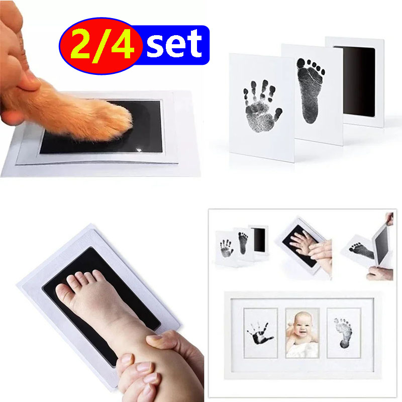 Footprint Ink Kit - 베이비 케어 무독성 아기 손 자국
