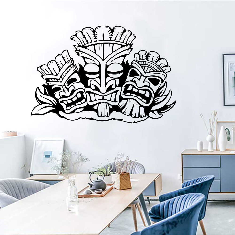 Baby Nursery Wall Stickers - 하와이안 토템 벽 스티커, 알로하 하와이