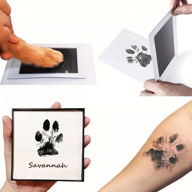 Footprint Ink Kit - 반려동물 발자국 기념품 키트 - 강아지와