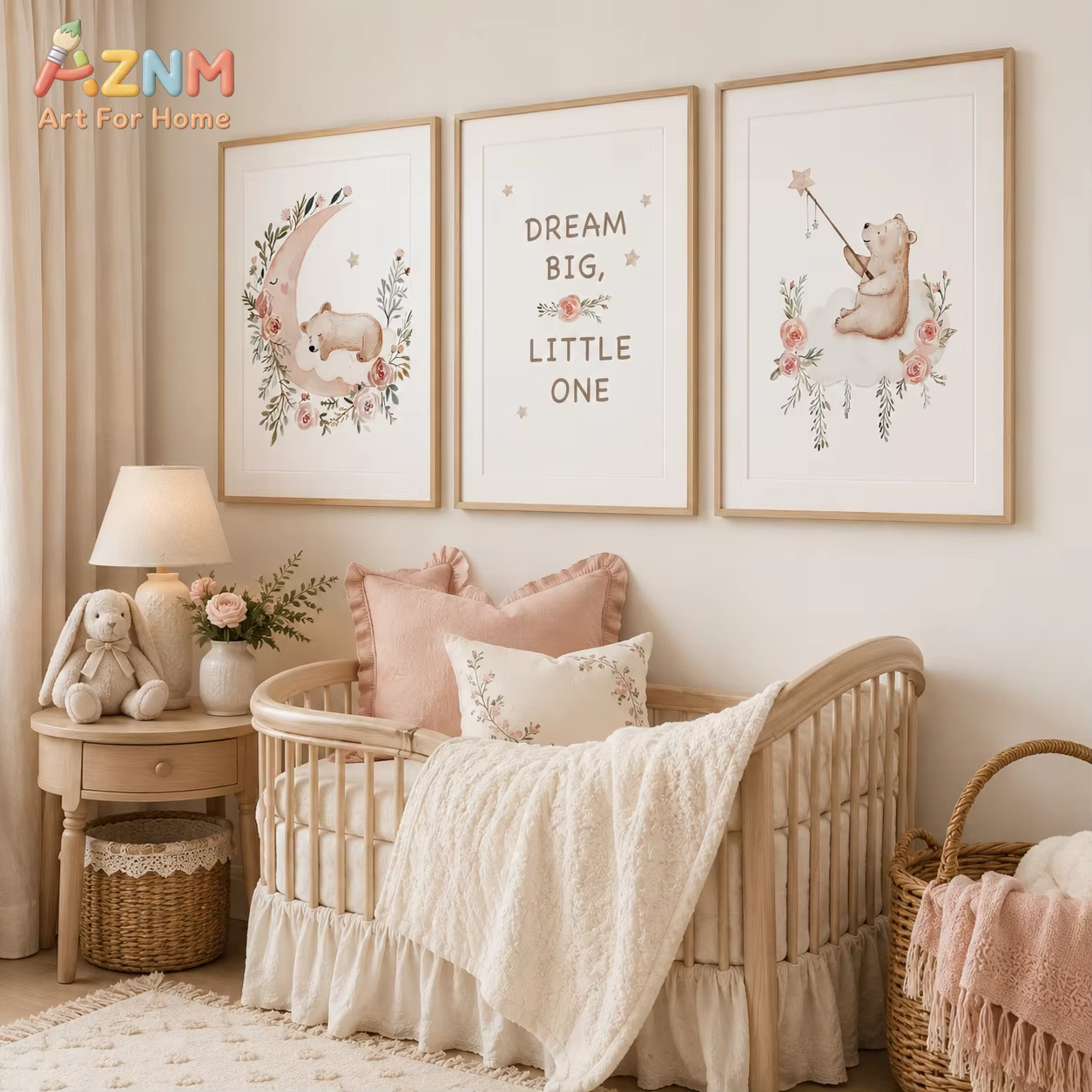 Baby Boy Nursery Quotes - AZNM 보육원 꽃 벽 예술, 귀여운