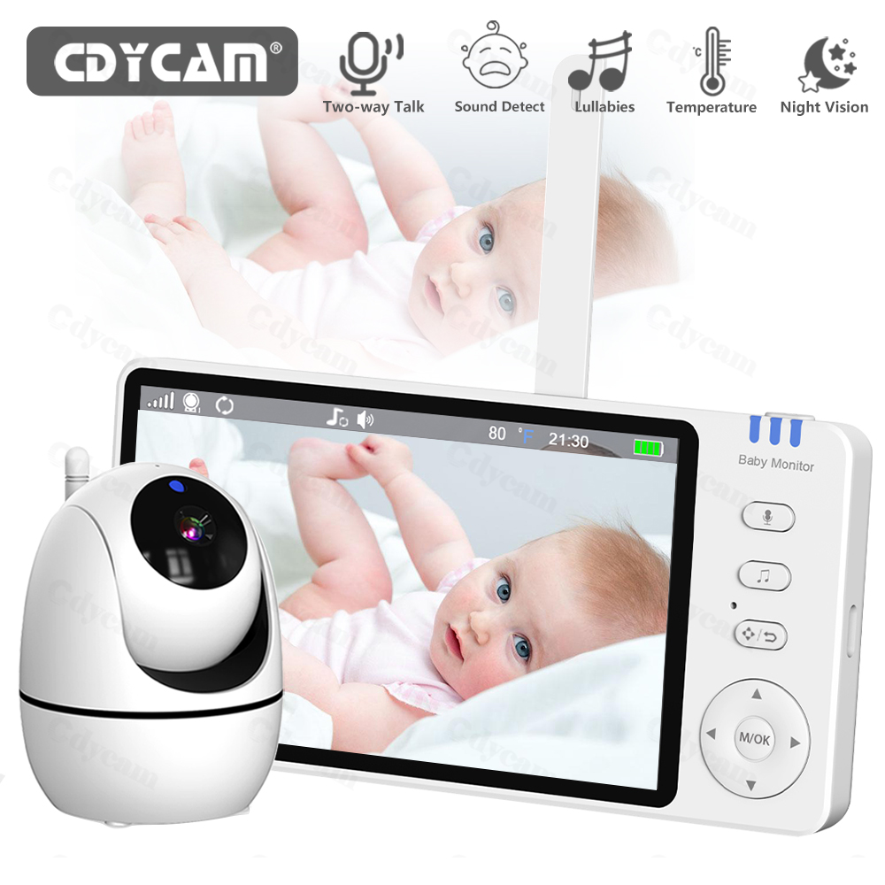 Wearable Baby Monitor - 카메라와 오디오가 포함된 비디오 베이비 모니터,