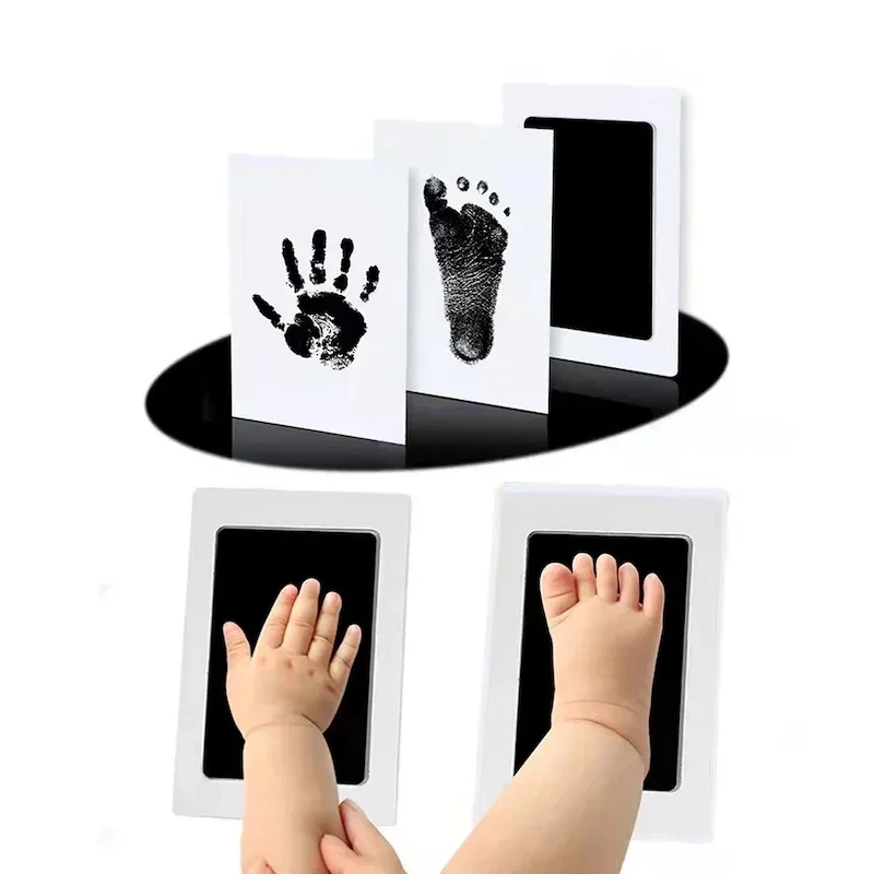 Footprint Ink Kit - 유아 기념품 아기 DIY 신생아 손발자국