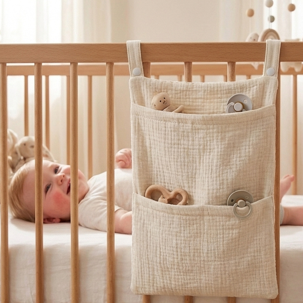 Baby Nursery Organiser - 아기 침대 정리함 걸이식 수납 가방