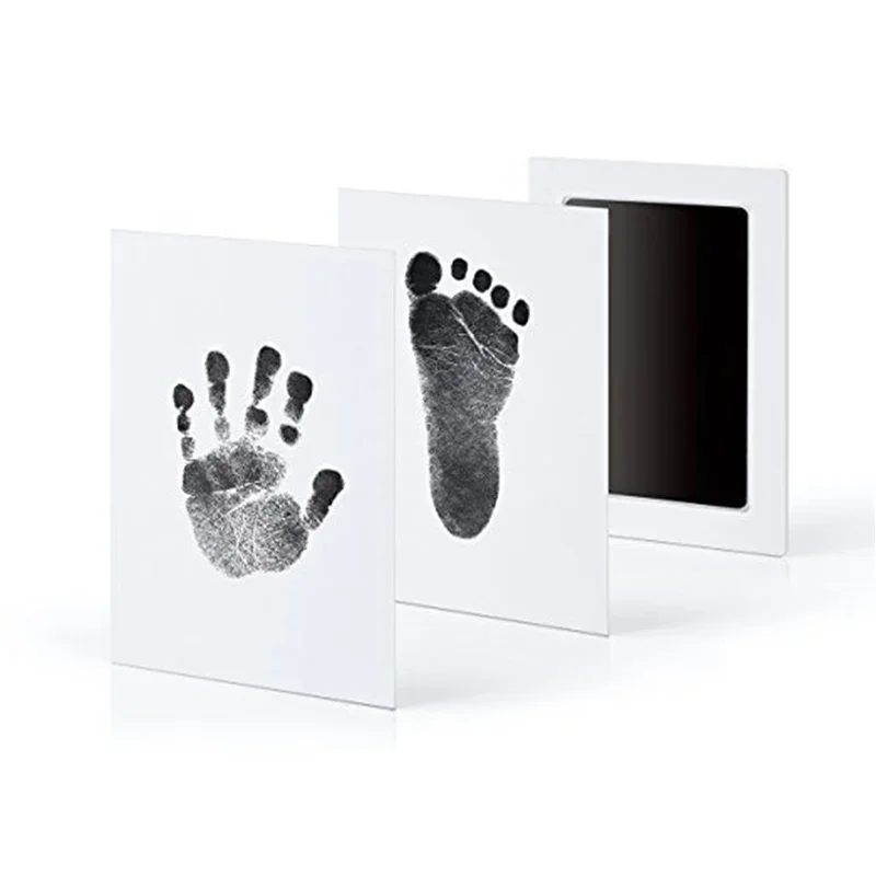 Footprint Ink Kit - 1/2개입 안전 무독성 아기 발자국 손도장