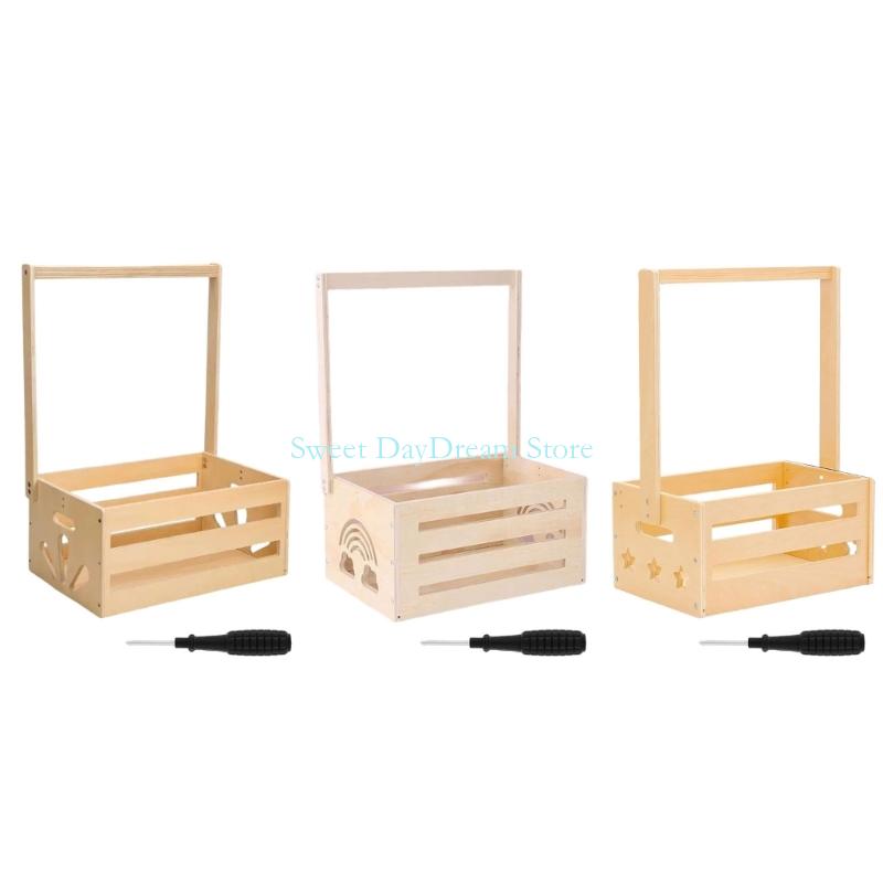 Baby Nursery Organiser - Y88C 목재 베이비 샤워 선물 선물