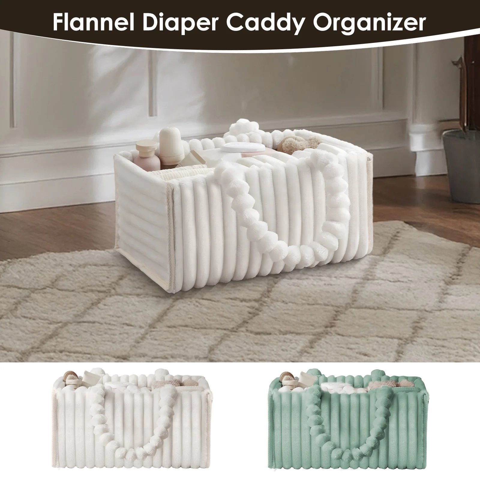 아기 기저귀 가방 정리함 휴대용 기저귀 교환 정리함 보 - Baby Nursery Organiser 리뷰 및 가격