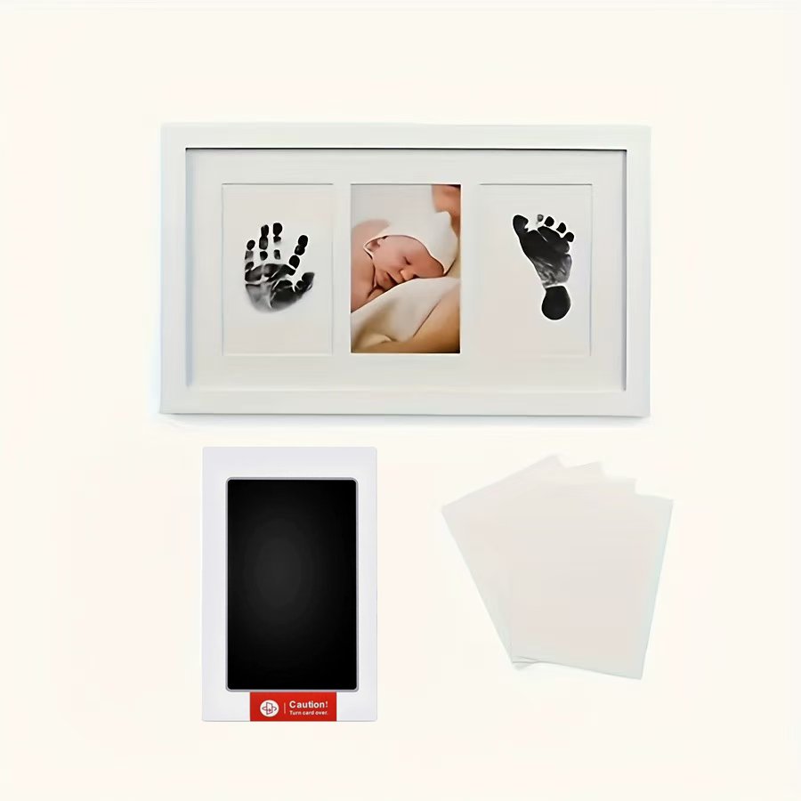 1세트 아기 손발자국 잉크패드 안전 무독성 노터치 피부 - Footprint Ink Kit 리뷰 및 가격