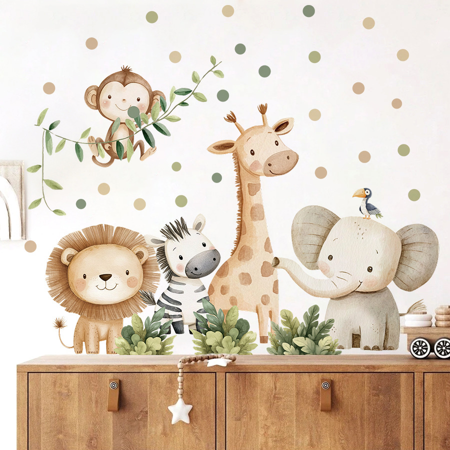 Boho 숲 동물 벽 스티커 어린이 방 소년 소녀 베이 - Baby Nursery Decor Ideas 리뷰 및 가격