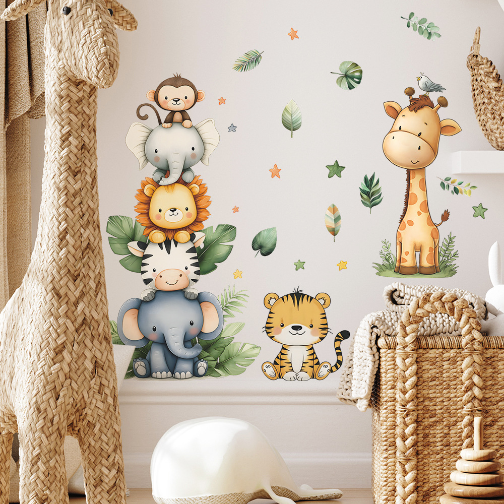 Boho 숲 동물 벽 스티커 어린이 방 소년 소녀 베이 - Baby Nursery Decor Ideas 리뷰 및 가격
