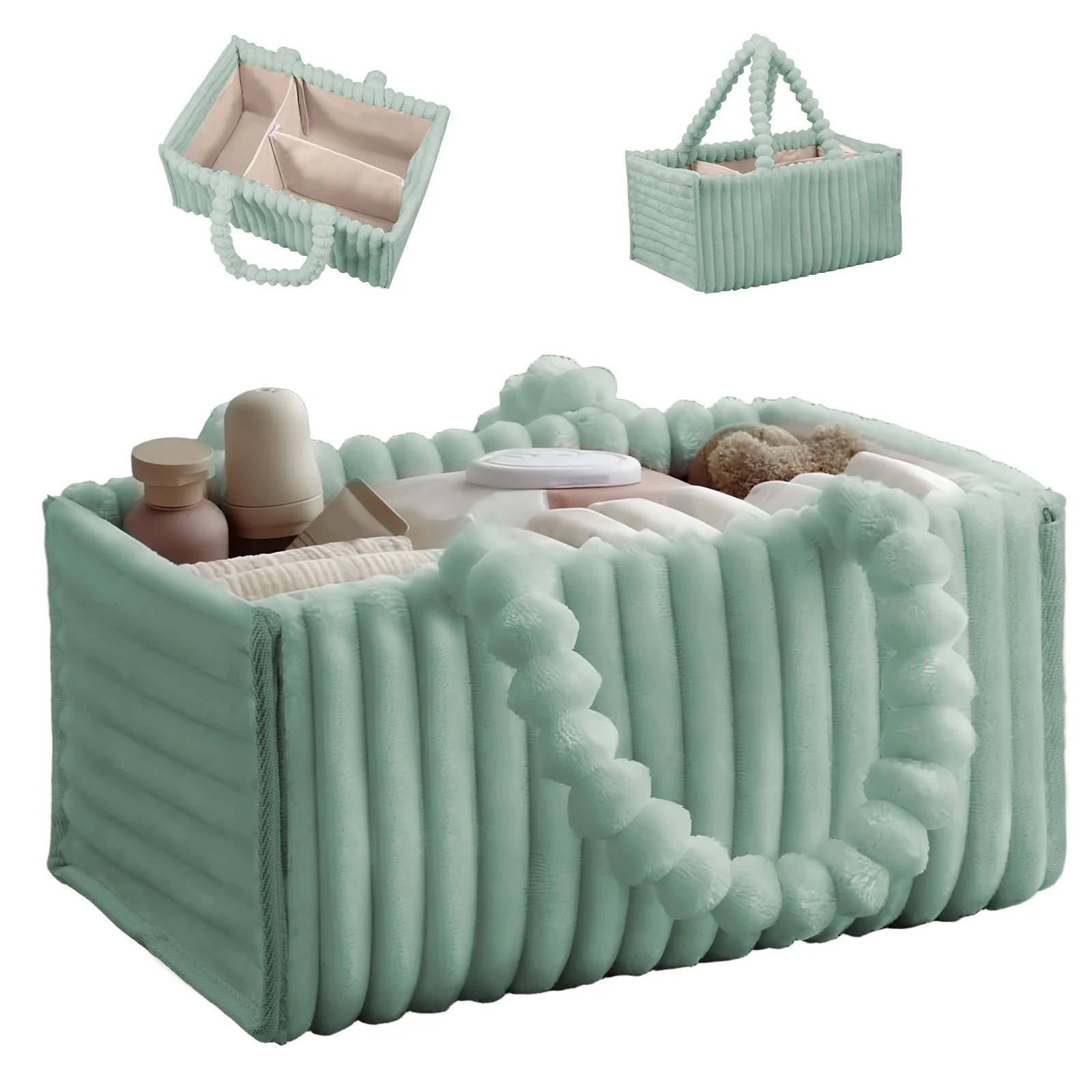 아기 기저귀 가방 정리함 휴대용 기저귀 교환 정리함 보 - Baby Nursery Organiser 리뷰 및 가격