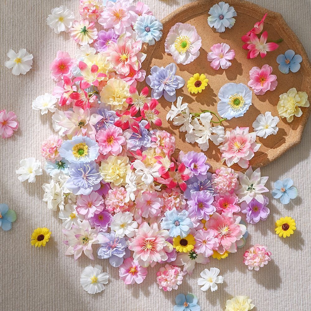 20/50Pcs 인공 꽃 실크 가짜 꽃 홈 룸 장식 웨 - Baby Nursery Decor Ideas 리뷰 및 가격