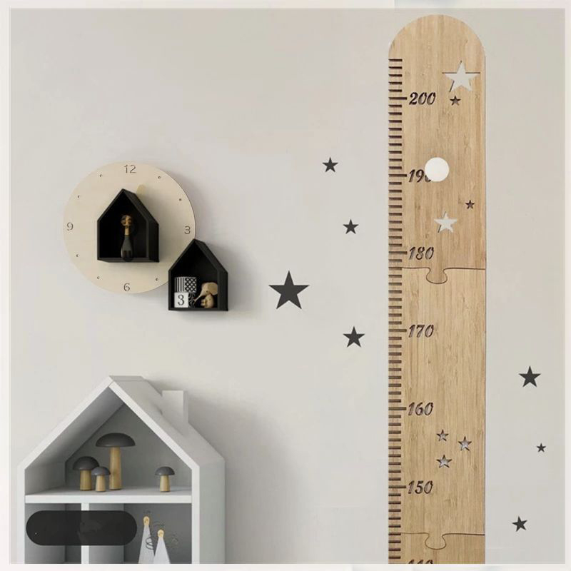 북유럽 나무 어린이 키 성장 차트 눈금자, 아기 어린이 - Baby Nursery Wall Stickers 리뷰 및 가격