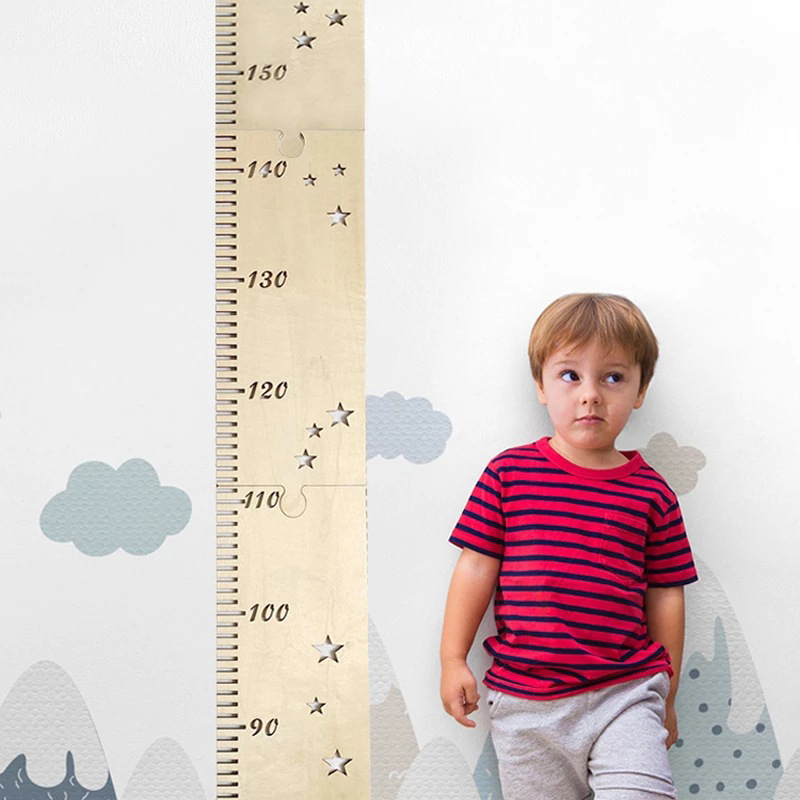 북유럽 나무 어린이 키 성장 차트 눈금자, 아기 어린이 - Baby Nursery Wall Stickers 리뷰 및 가격
