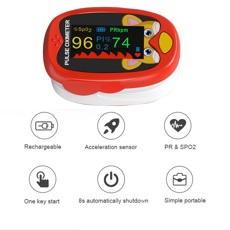 충전식 손가락 맥박 산소 측정기 혈중 산소 포화도 측정 - Wearable Baby Monitor 리뷰 및 가격