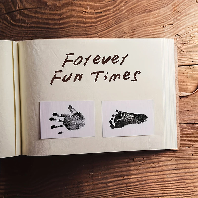 DIY 손 발자국 키트 잉크 패드 사진 프레임 아기 애 - Footprint Ink Kit 리뷰 및 가격