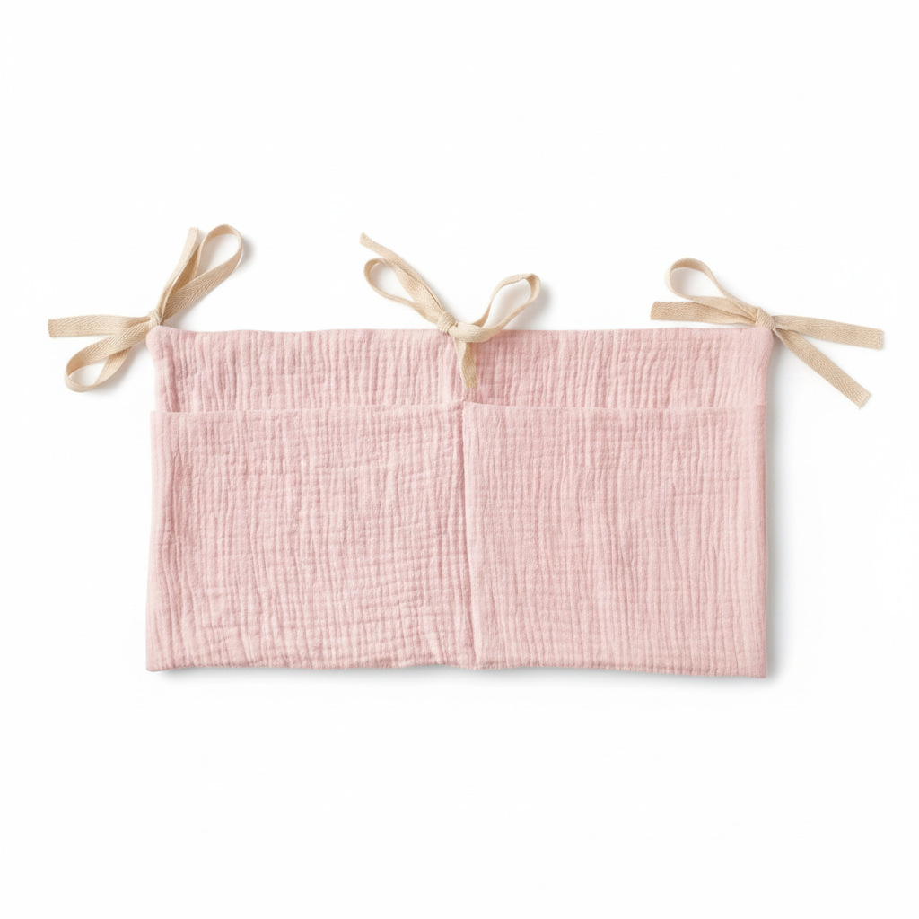 아기 침대 정리함 걸이식 수납 가방, 무슬린 코튼 거즈 - Baby Nursery Organiser 리뷰 및 가격