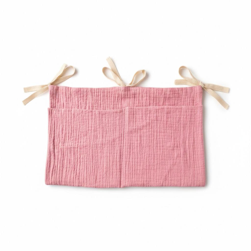 아기 침대 정리함 걸이식 수납 가방, 무슬린 코튼 거즈 - Baby Nursery Organiser 리뷰 및 가격