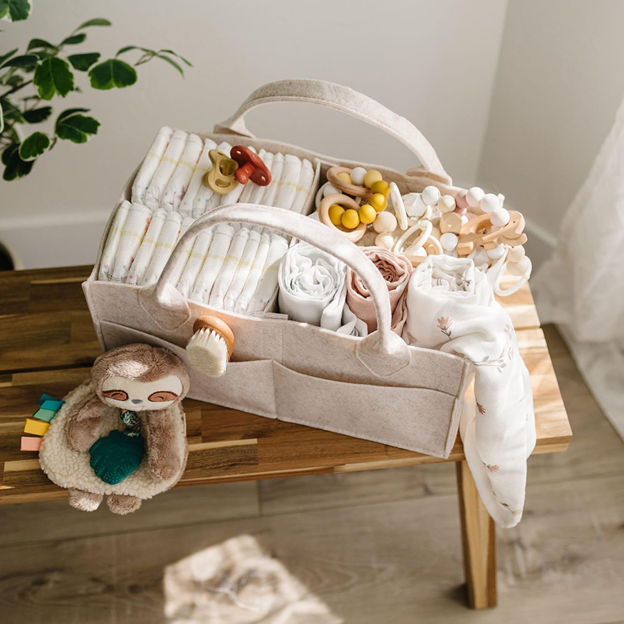 아기 기저귀 볼 가방 정리함 휴대용 홀더 가방 기저귀  - Baby Nursery Organiser 리뷰 및 가격