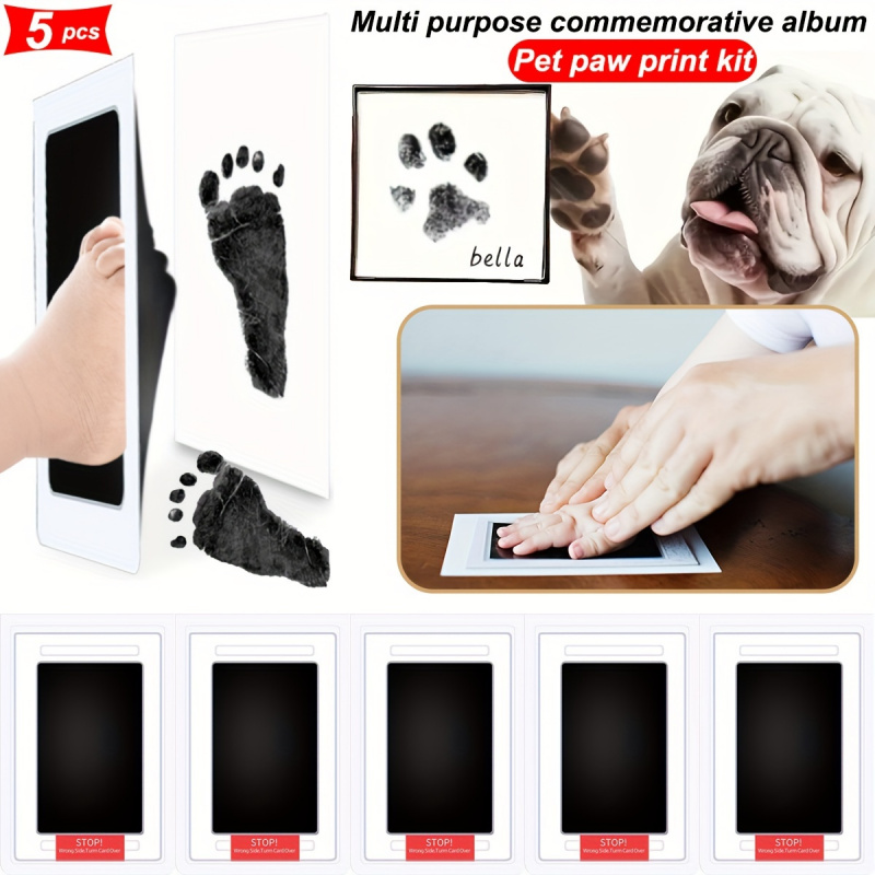 반려동물 발자국 기념품 키트 - 강아지와 고양이를 위한 - Footprint Ink Kit 리뷰 및 가격