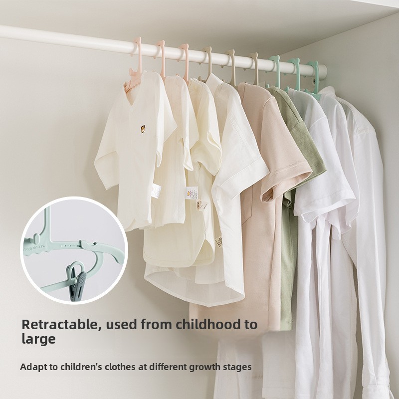 10Pcs 아기 옷 걸이 조정 가능한 아기 어린이 옷걸 - Baby Nursery Uniform 리뷰 및 가격