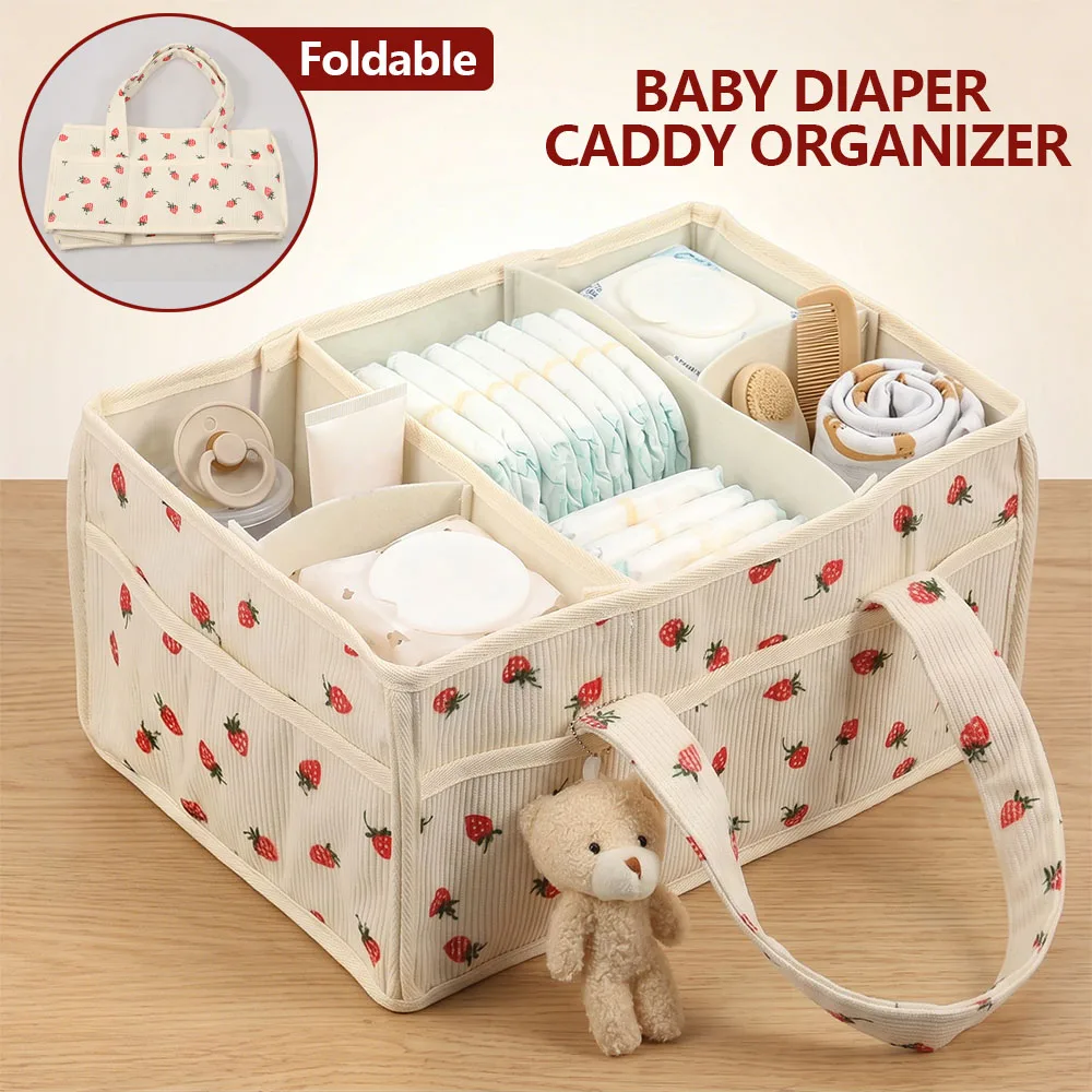 아기 기저귀 물티슈 바구니 정리함 휴대용 펠트 보육용품 - Baby Nursery Organiser 리뷰 및 가격