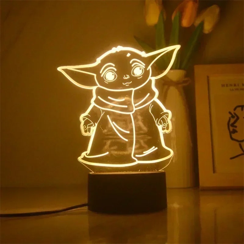 만화 3D 애니메이션 램프 요다 베이비 수면등 방 장식 - Baby Yoda Nursery 리뷰 및 가격