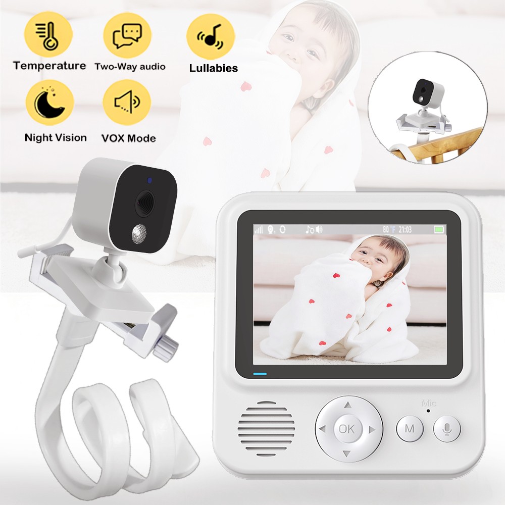 2.8인치 비디오 베이비 모니터 무선 어머니-아이 양방 - Wearable Baby Monitor 리뷰 및 가격