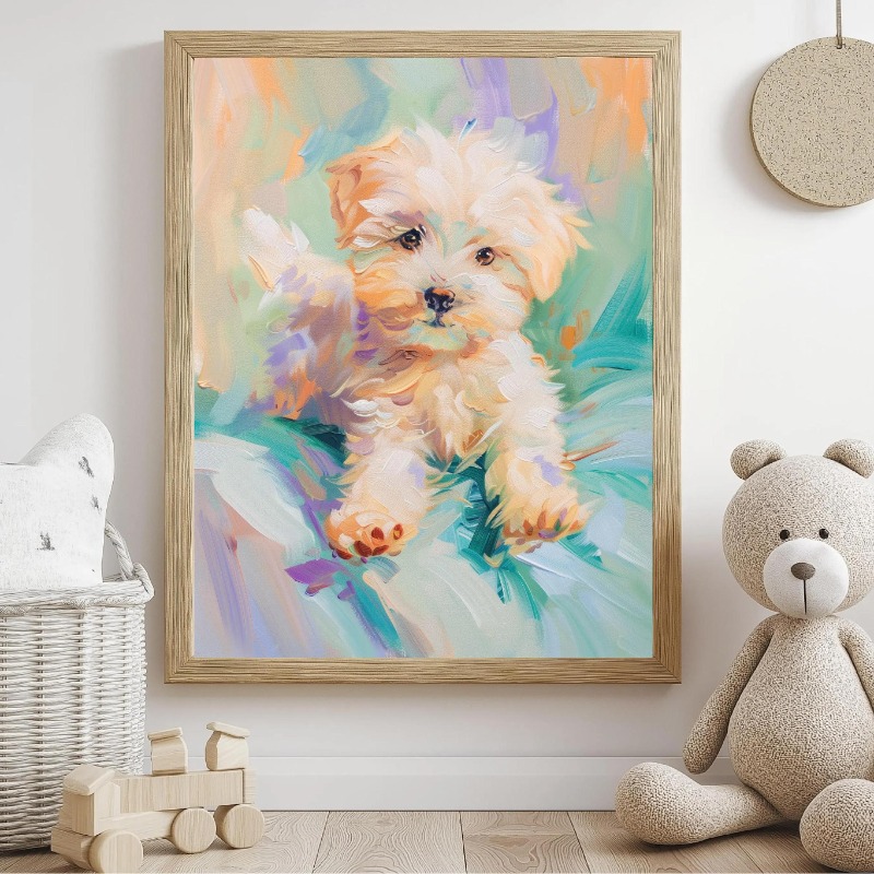 파스텔 동물 캔버스 벽 예술 기발한 토끼 오리 백조 보 - Baby Nursery Animal Theme 리뷰 및 가격