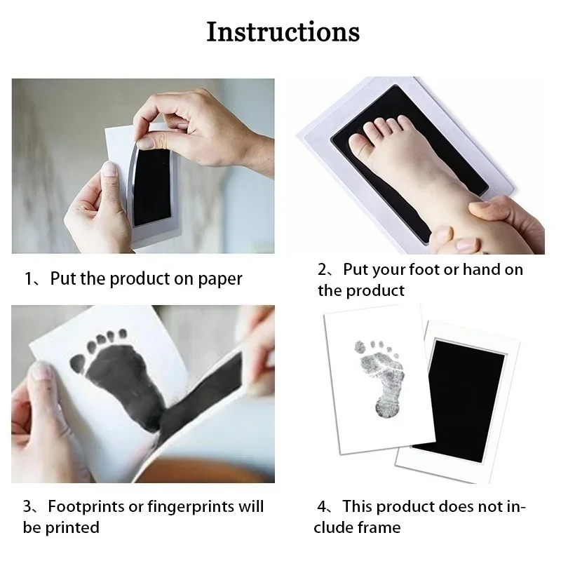 2 세트 신생아 DIY 손과 발자국 키트 잉크 패드 사 - Footprint Ink Kit 리뷰 및 가격