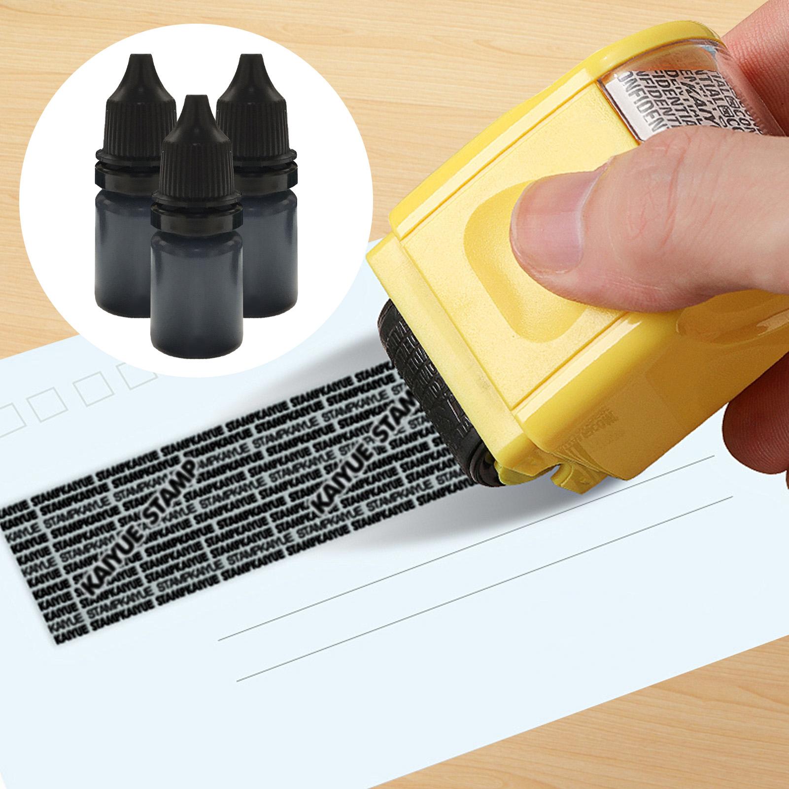 블랙 스탬프 잉크 3개/세트 빠른 건조 개인 정보 보호 - Footprint Ink Kit 리뷰 및 가격