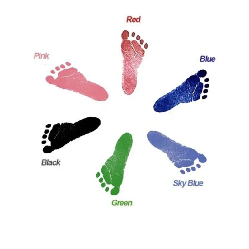 유아 기념품 아기 DIY 신생아 손발자국 키트 잉크 패 - Footprint Ink Kit 리뷰 및 가격