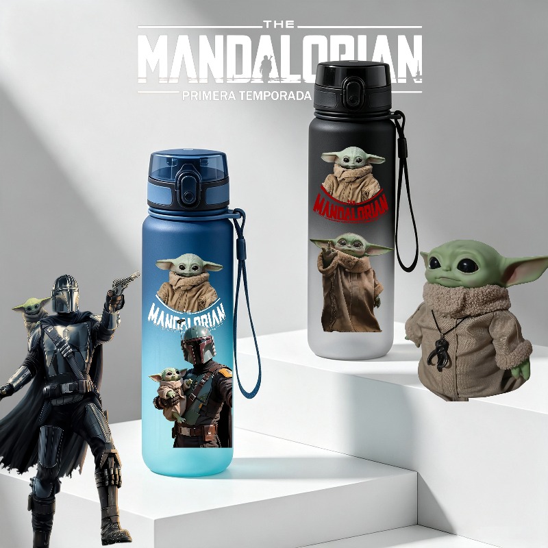 650ml 귀여운 그로그 베이비 요다 만화 물병 그라데 - Baby Yoda Nursery 리뷰 및 가격