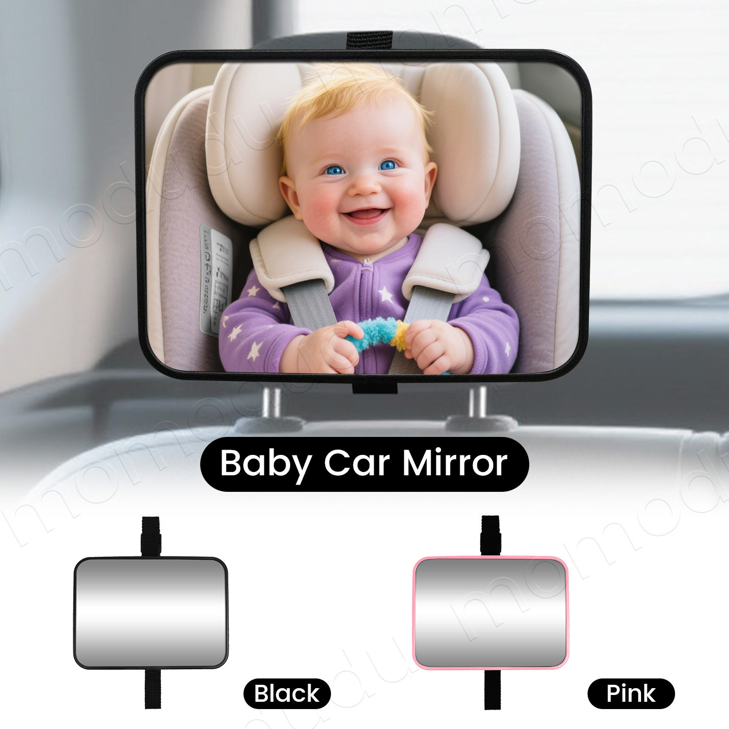 아기 자동차 거울 후면보기 유아 어린이 모니터링 거울  - Wearable Baby Monitor 리뷰 및 가격
