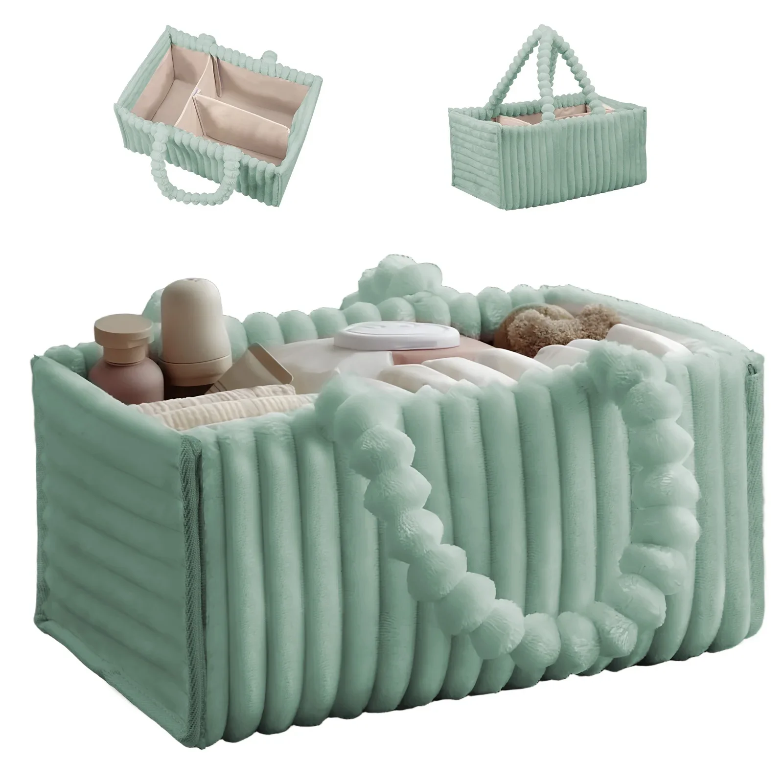 아기 기저귀 가방 정리함 휴대용 기저귀 교환 정리함 보 - Baby Nursery Organiser 리뷰 및 가격