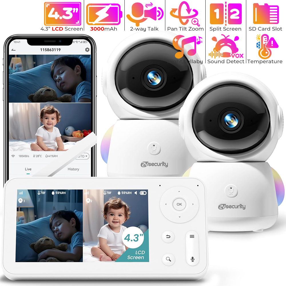 보육 반려동물 노인을 위한 와이파이 스마트폰, 355  - Wearable Baby Monitor 리뷰 및 가격