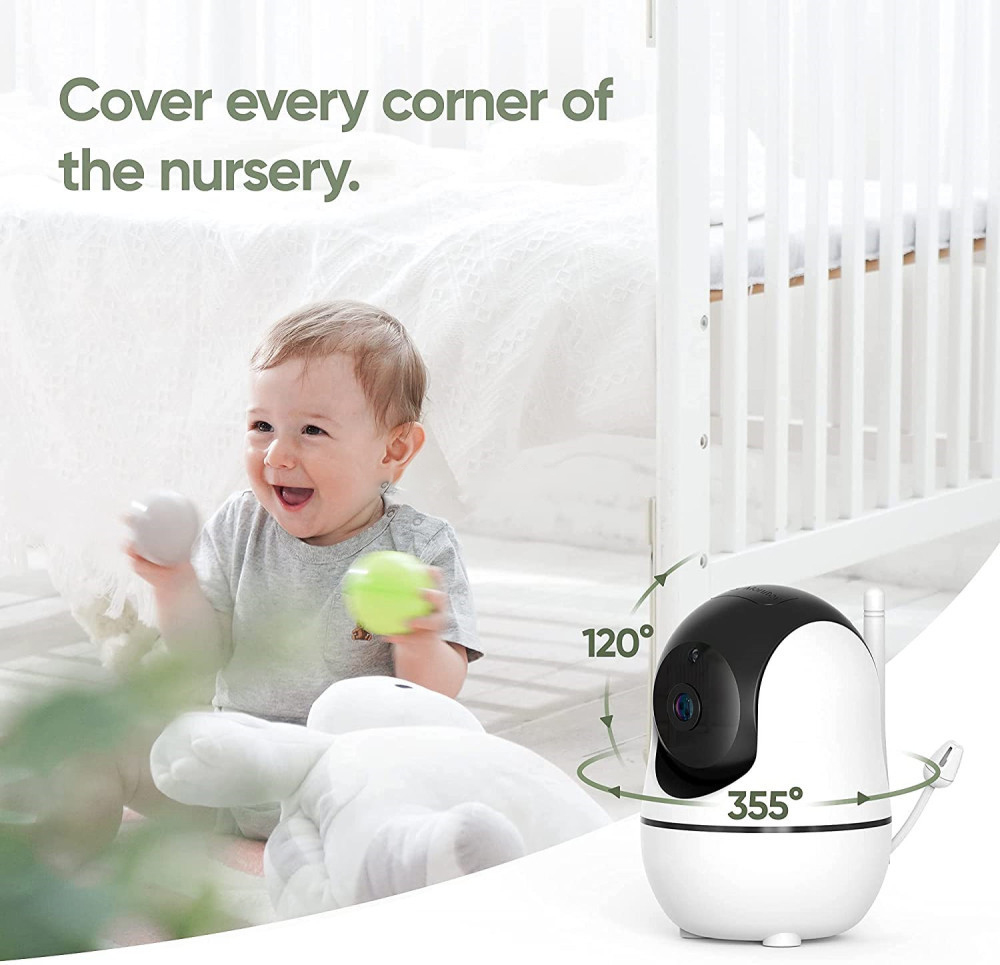 SM50 비디오 베이비 모니터용 별도 카메라, 4배 줌 - Wearable Baby Monitor 리뷰 및 가격