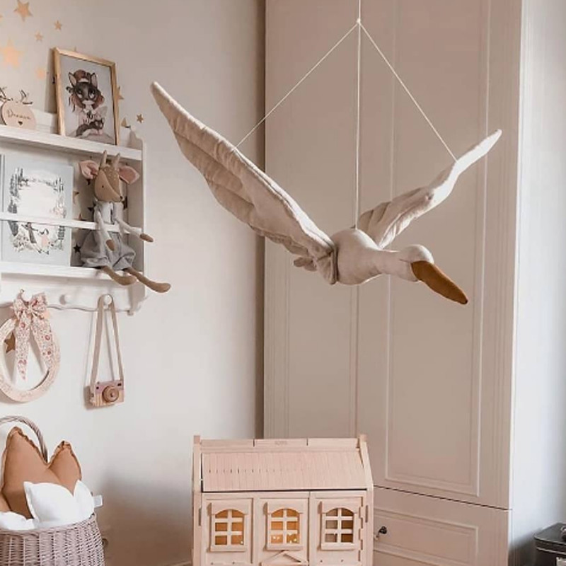 새로운 아기 여자아이 방 꾸미기 창의적인 벽걸이 백조  - Baby Nursery Decor Girl 리뷰 및 가격